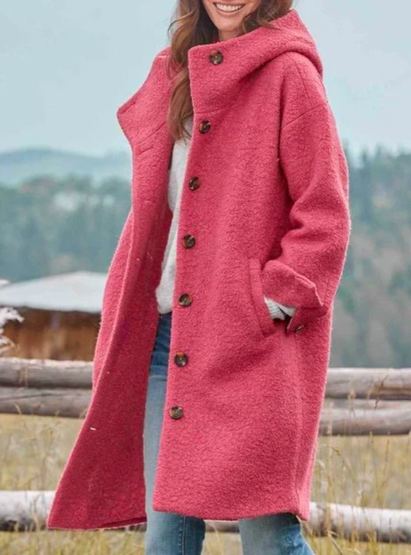 BETINA | MAXI HOODED COAT