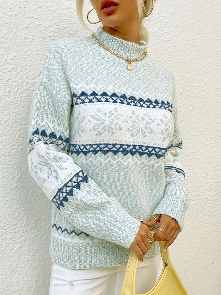 Avis™ - Snowflake Knit Sweater