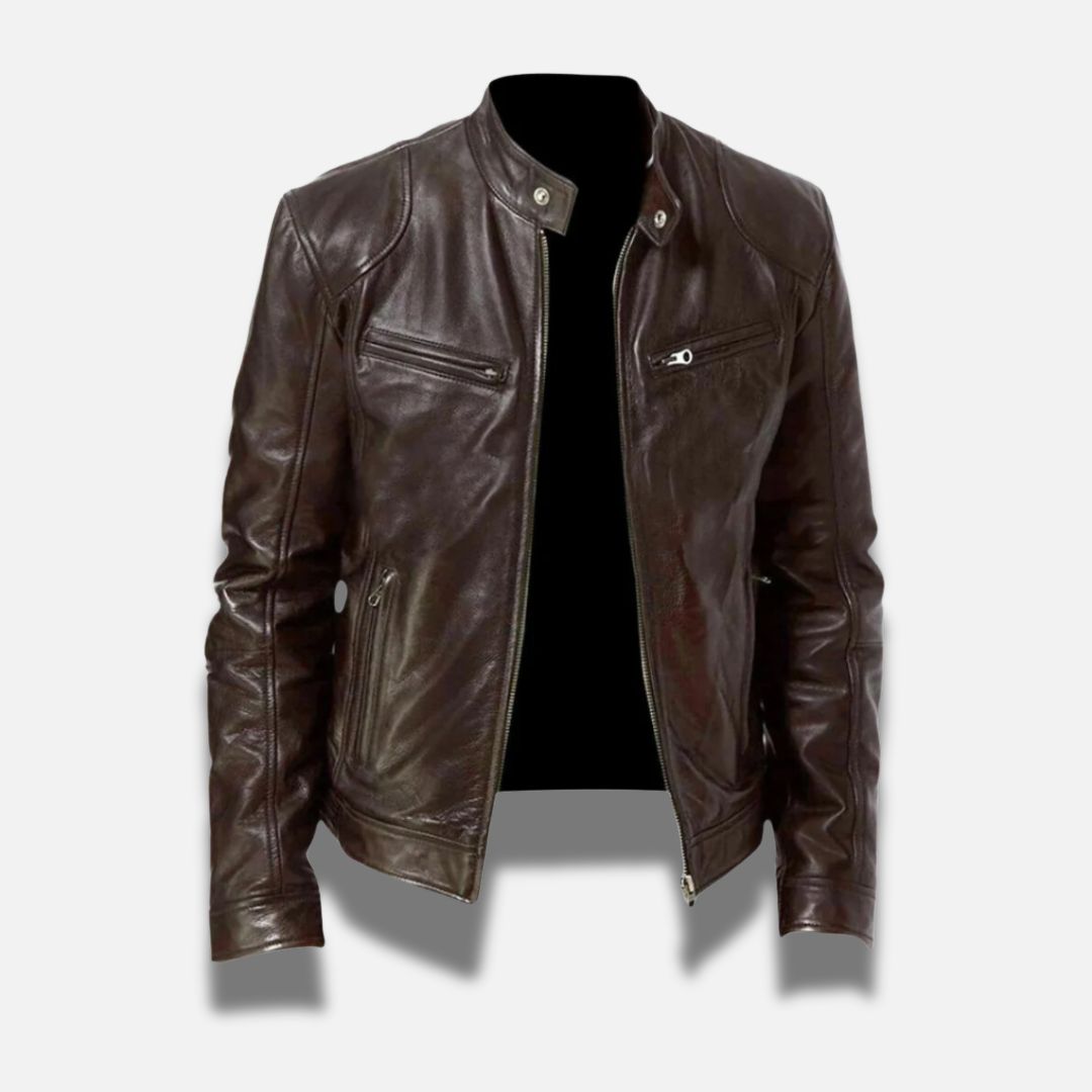 OSCAR™ - TIMELESS LEATHER JACKET