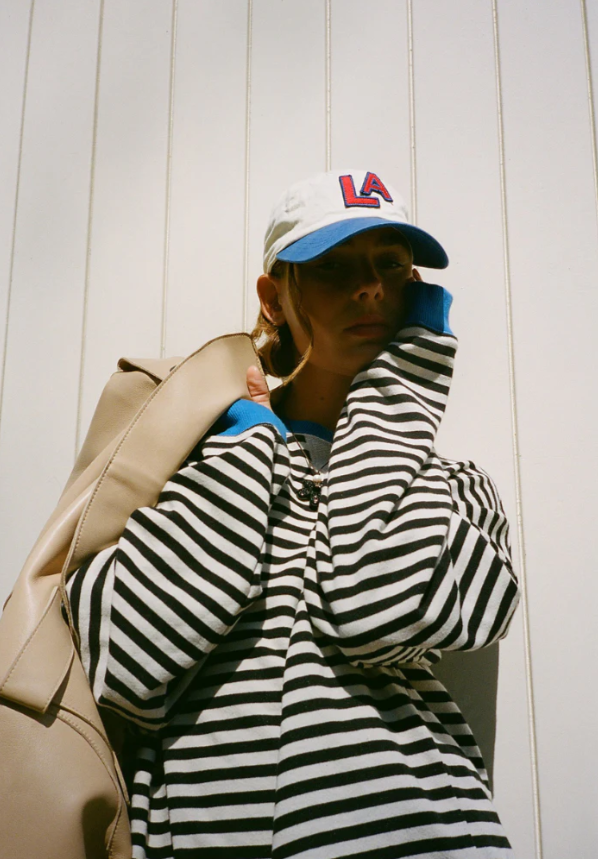 JUNE - STRIPE OVERSIZED SWEATER