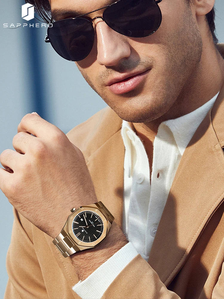 SAPPHERO Rose gold watches