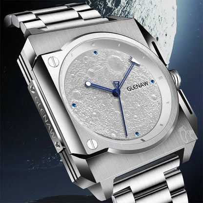 Stainless Steel Waterproof Mechanical Watch Men