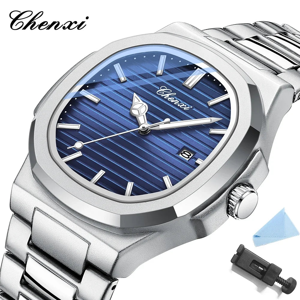 Luxury Gold Stainless Steel Luminous Watches