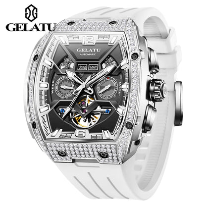 Hollow Out Skeleton Automatic Watch for Men