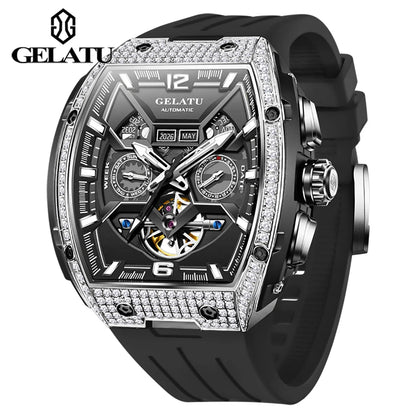 Hollow Out Skeleton Automatic Watch for Men