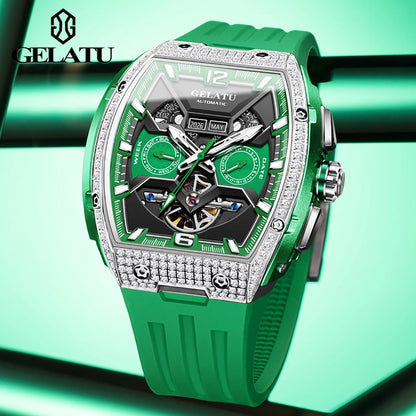 Hollow Out Skeleton Automatic Watch for Men