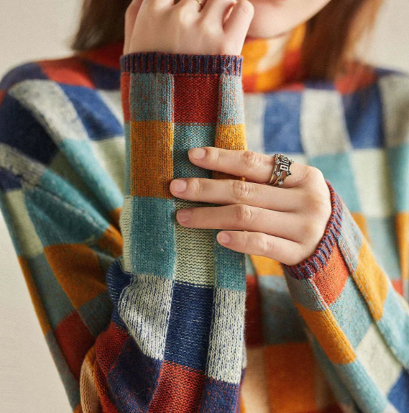 SASHA | PLAID LADIES TOP