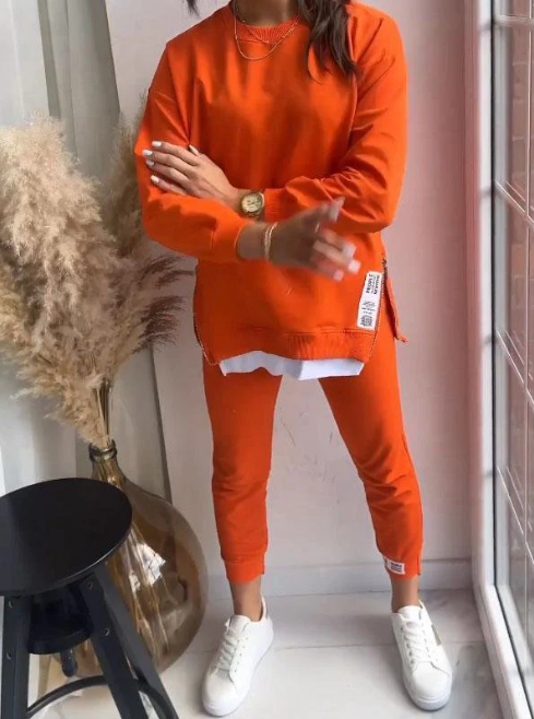 SUZI | SWEATER AND TROUSERS SET