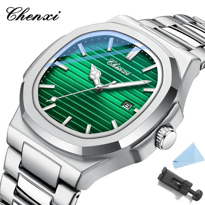 Luxury Gold Stainless Steel Luminous Watches