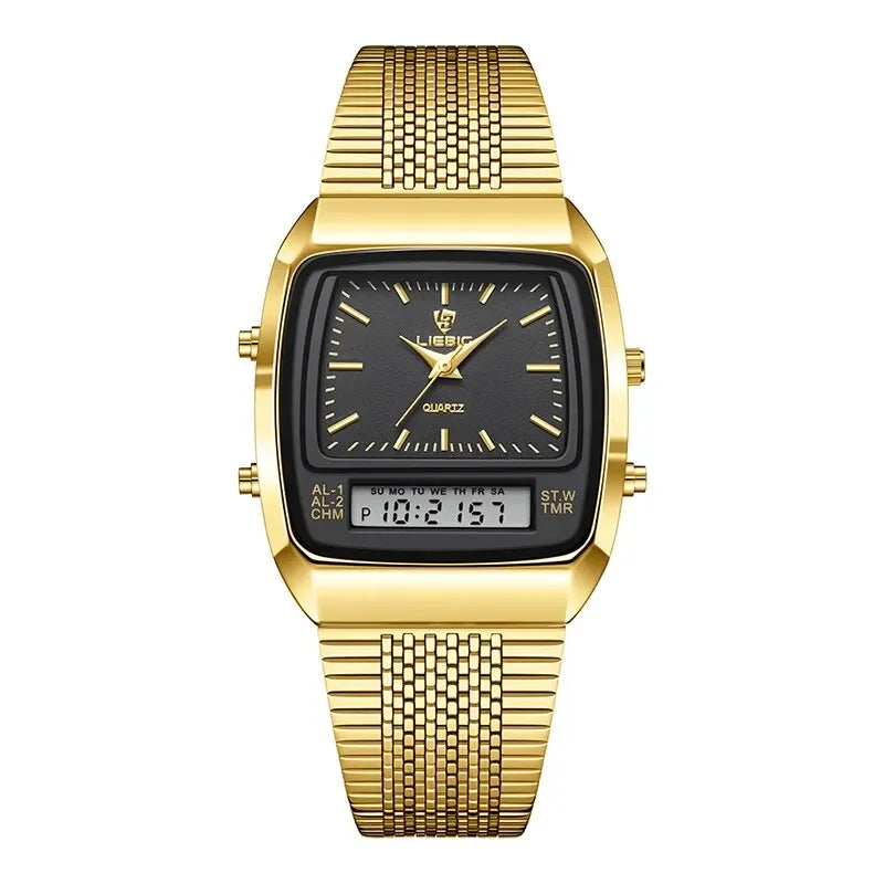 Sport Watch Mens Dual Time