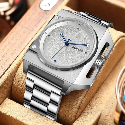 Stainless Steel Waterproof Mechanical Watch Men