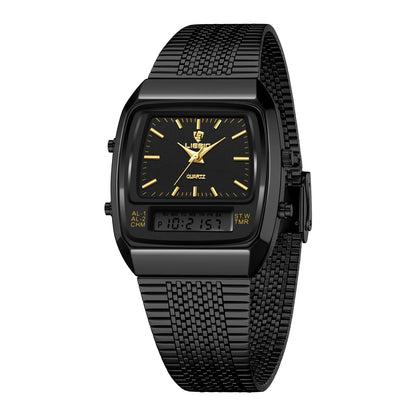 Sport Watch Mens Dual Time