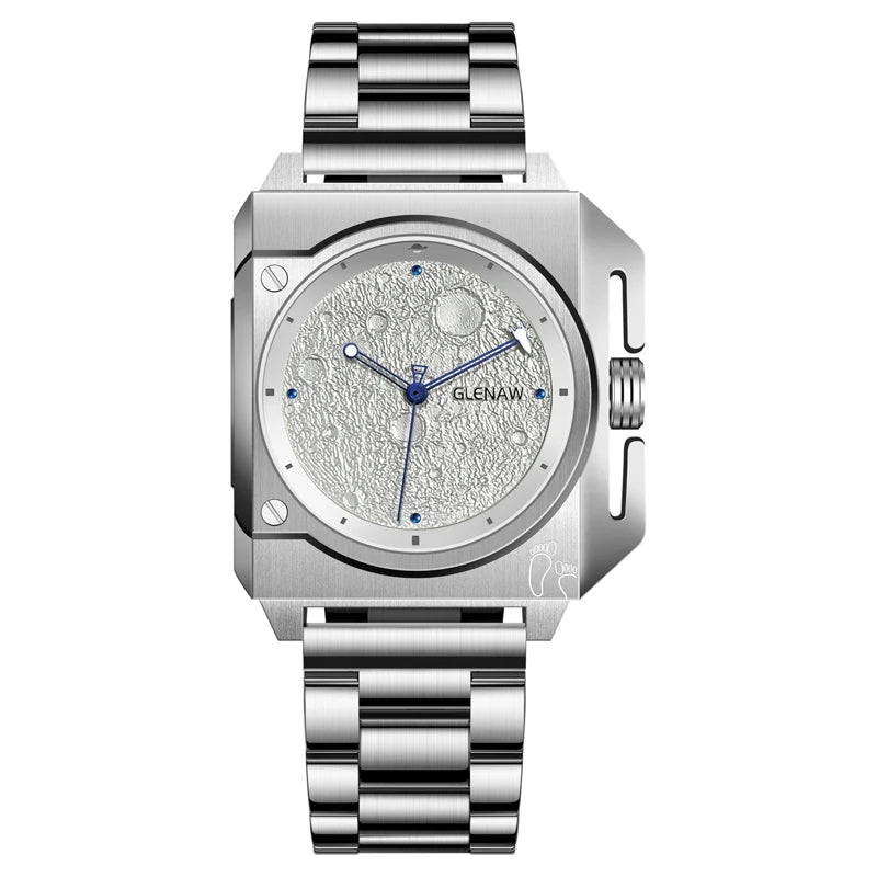 Stainless Steel Waterproof Mechanical Watch Men