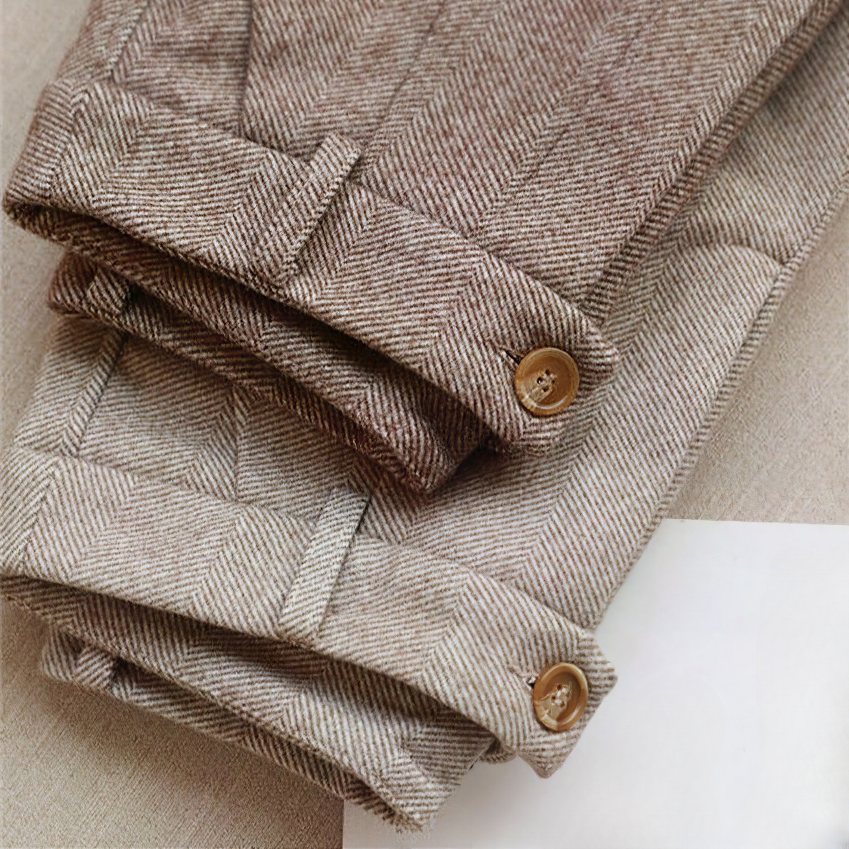 MARIO - TEXTURED TROUSERS