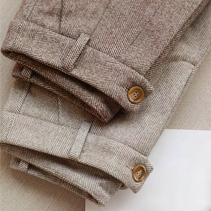 MARIO - TEXTURED TROUSERS