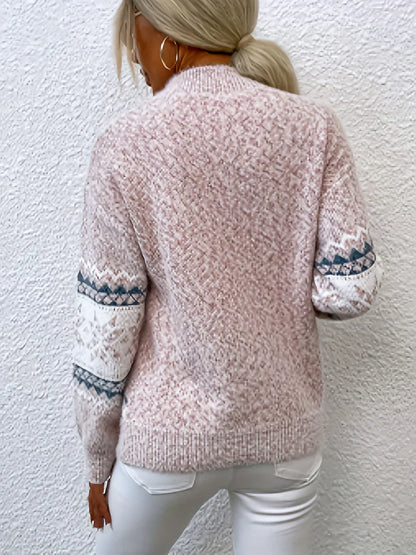 Avis™ - Snowflake Knit Sweater