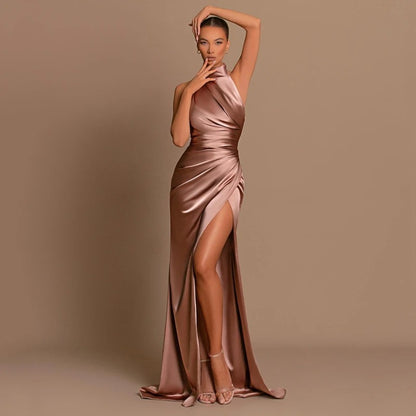 LOREN SATIN DRESS