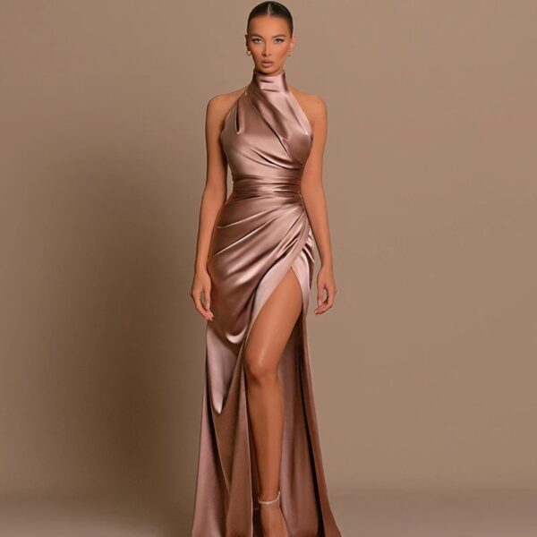 LOREN SATIN DRESS