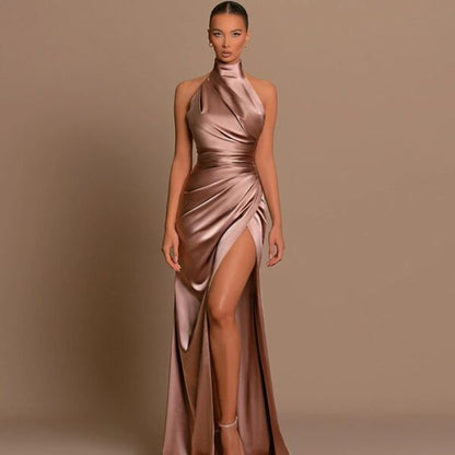 LOREN SATIN DRESS