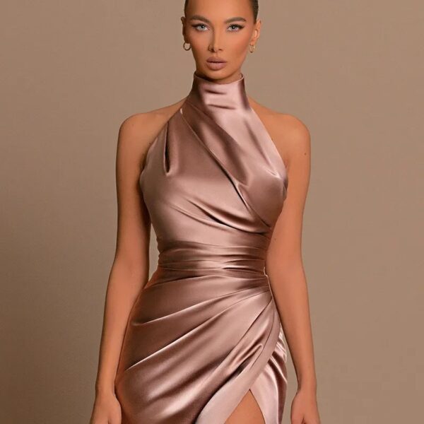 LOREN SATIN DRESS