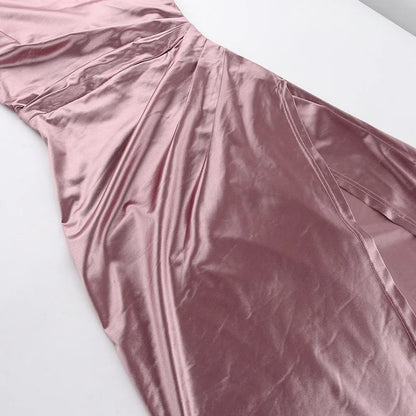 LOREN SATIN DRESS