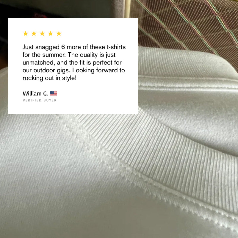 _FRESH Stain-Repel Signature Tee - White